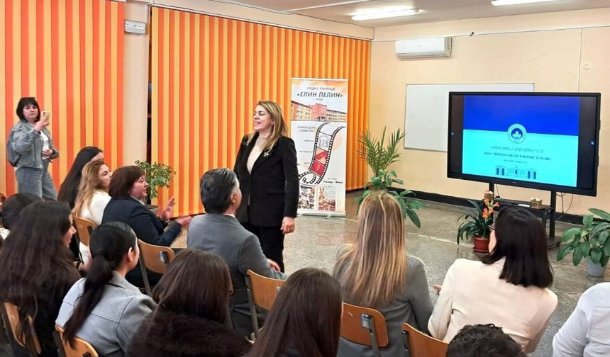 Kırklareli Üniversitesi Ruen Lisesi Öğrencilerine Tanıtıldı