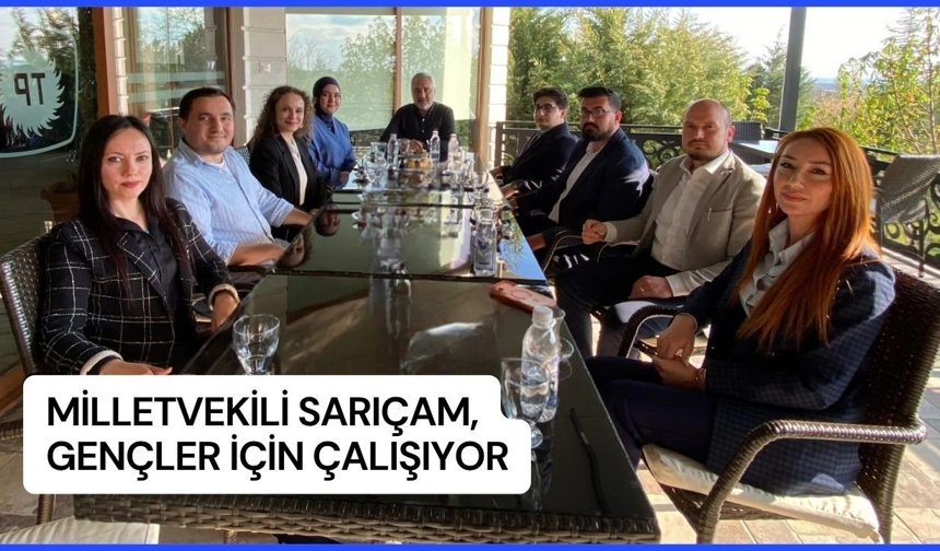 Milletvekili Sarıçam, Gençler İçin Çalışıyor