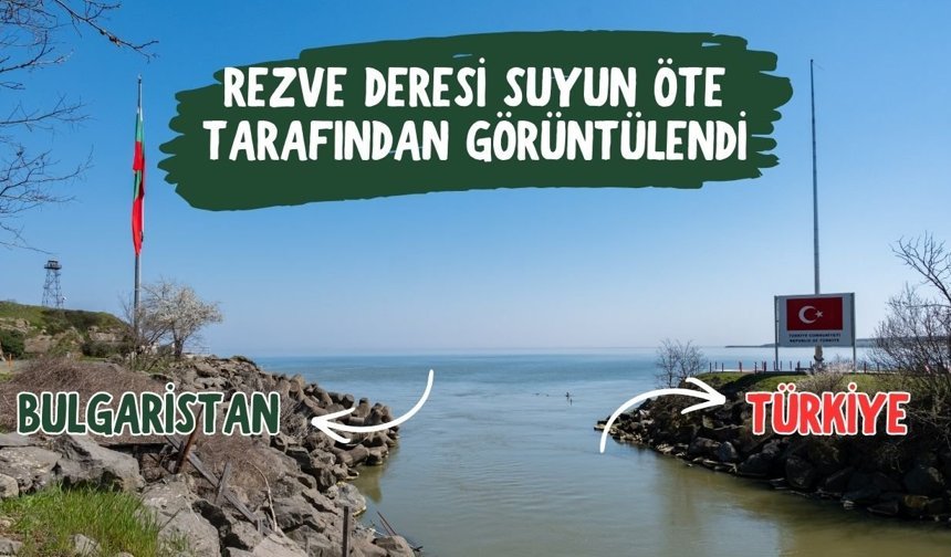Rezve Deresi Suyun Öte Tarafından Görüntülendi