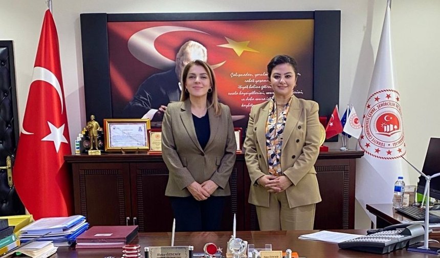 Rektör Ak’tan Müdür Özdemir’e Ziyaret