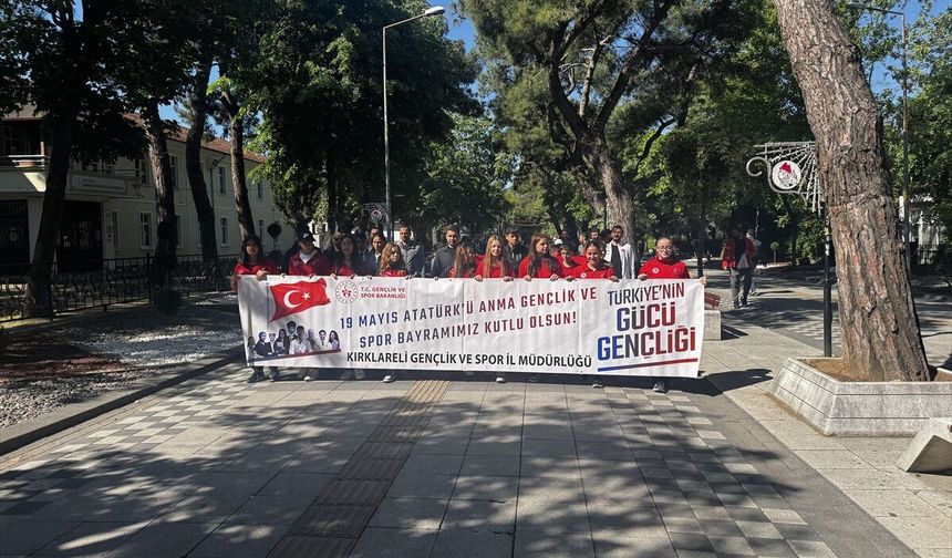 Kırklareli; Gençler Özgürlük ve Demokrasi Meydanı’na Yürüdü