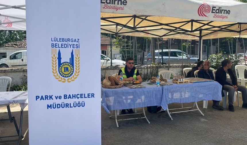 Lüleburgaz Belediyesi Yerli Tohum Takas Şenliği’nde Yerini Aldı