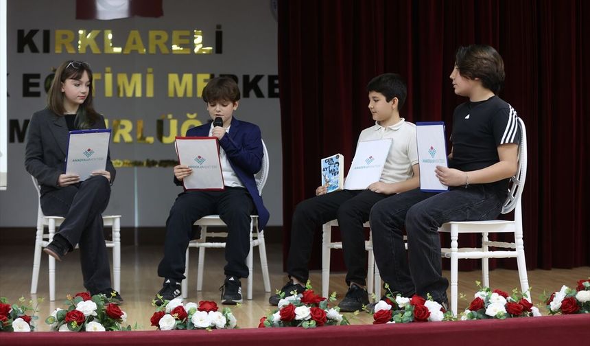 Kırklareli’nde Anadolu Mektebi Yazar Okumaları Projesi Yıl Sonu Programı Yapıldı
