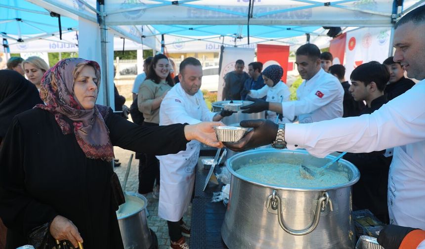 Keşkek Geleneği Türk Mutfağı Haftası'nda Yaşatıldı