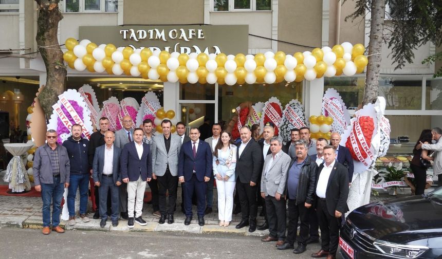 Tadım Cafe ve Dondurma Vize’de Hizmete Açıldı