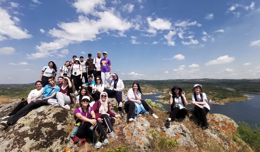 Kırklareli Barajı’nda Su Kuşlarını Gözlemlediler