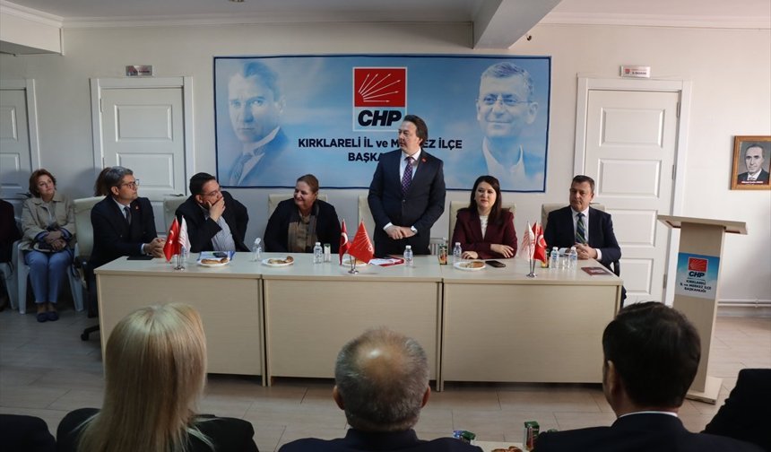 CHP Genel Başkan Yardımcıları Kırklareli’ndeydi