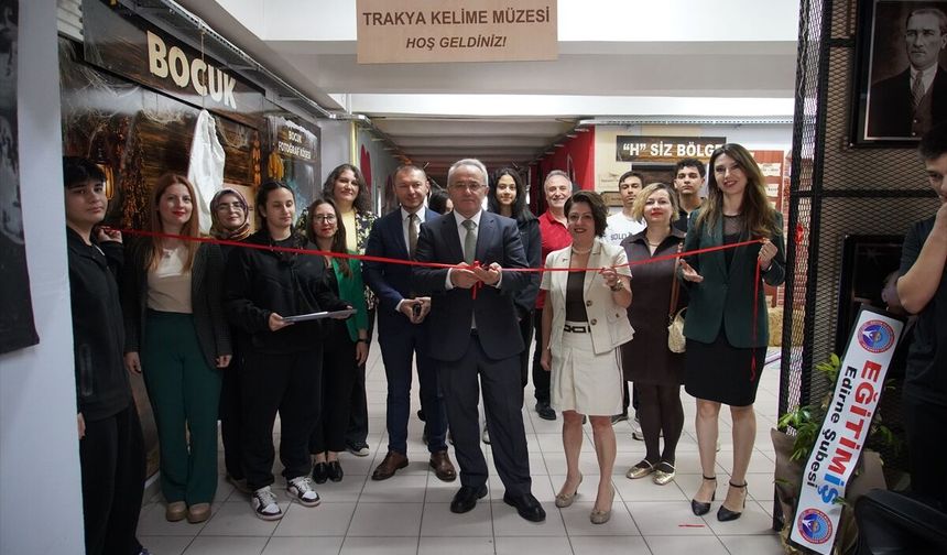 "Trakya Kelime Müzesi" Açıldı