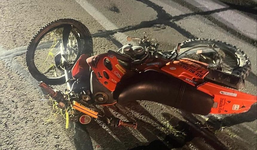 Tekirdağ’da Motosiklet Kazası; 1 Ölü