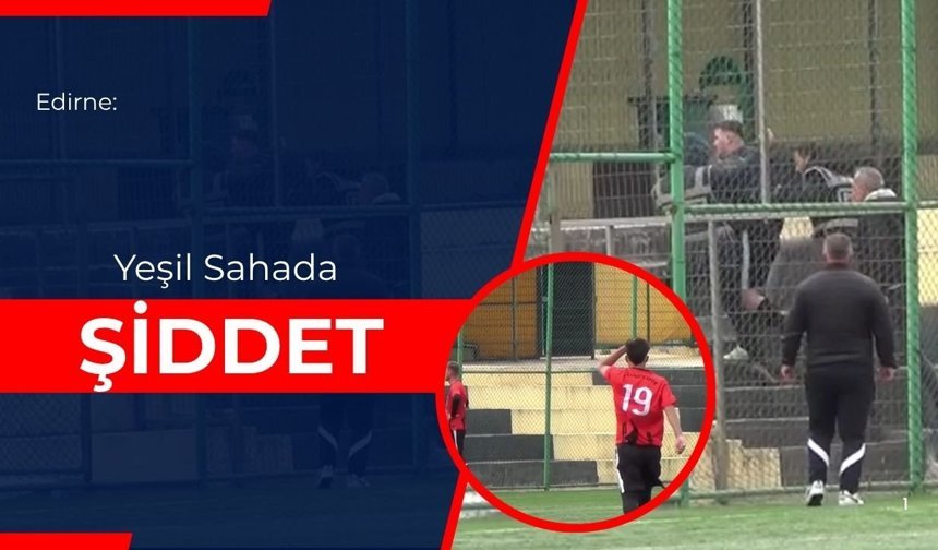 Edirne: Yeşil Sahada Şiddet