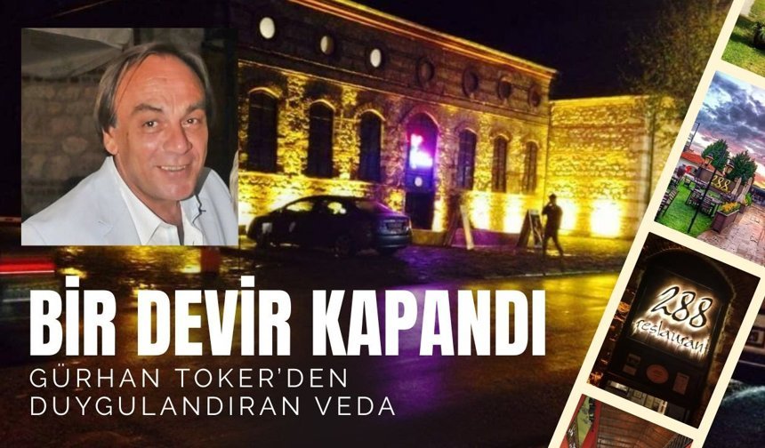 KIRKLARELİ’NDE BİR DEVİR KAPANDI; Gürhan Toker’den Duygulandıran Veda