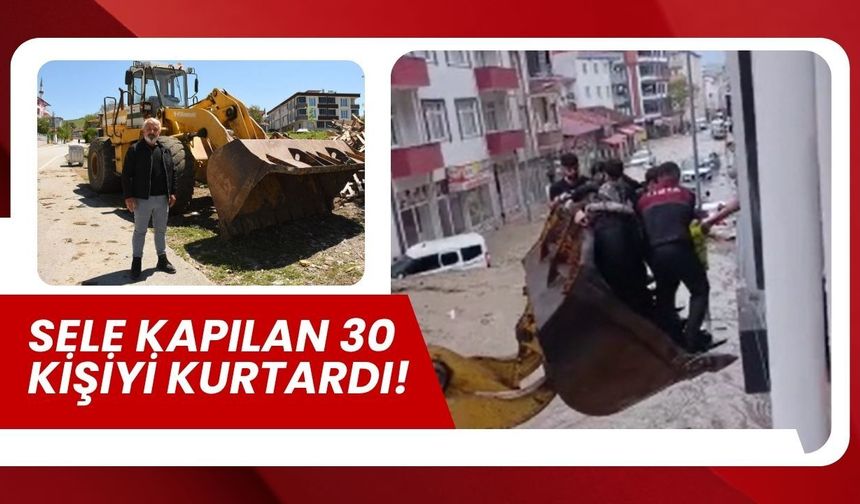 Sele Kapılan 30 Kişiyi Kurtardı!