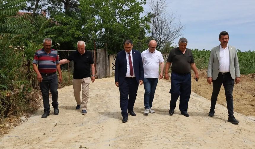 Vize’de Üstyapı Çalışmaları Hız Kesmiyor