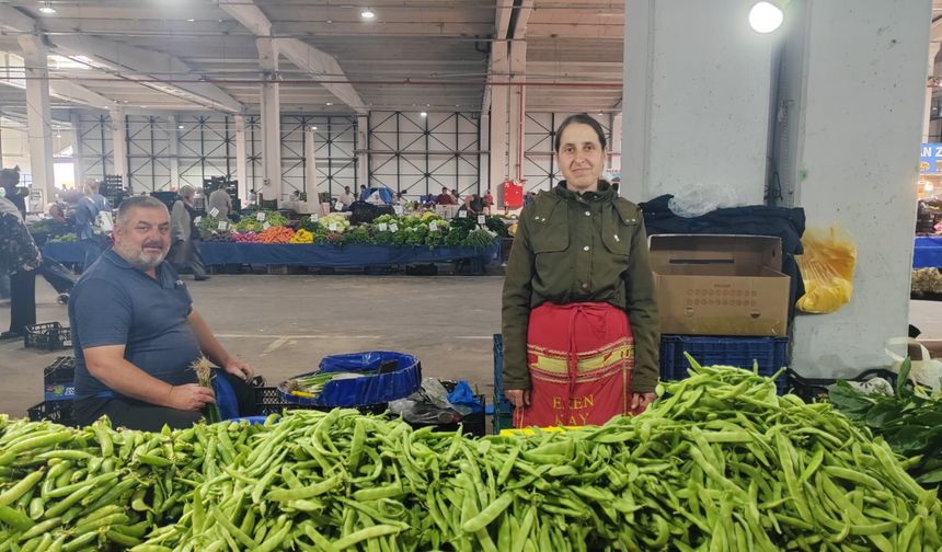 Kırklareli; Bezelye Tezgahlara Düştü