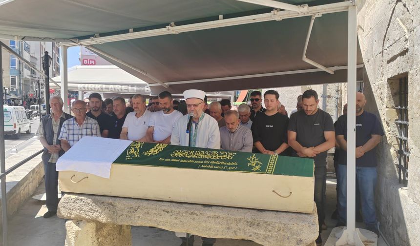 Kırklareli; Şahin Gürhan Şar Son Yolculuğuna Uğurlandı