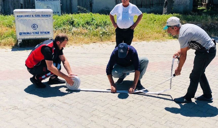 Vize’de Çiftçilere “Su Tankeri Kullanımı” Anlatıldı