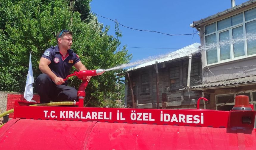Dereköy’de Uygulamalı Tanker Kullanım Eğitimi