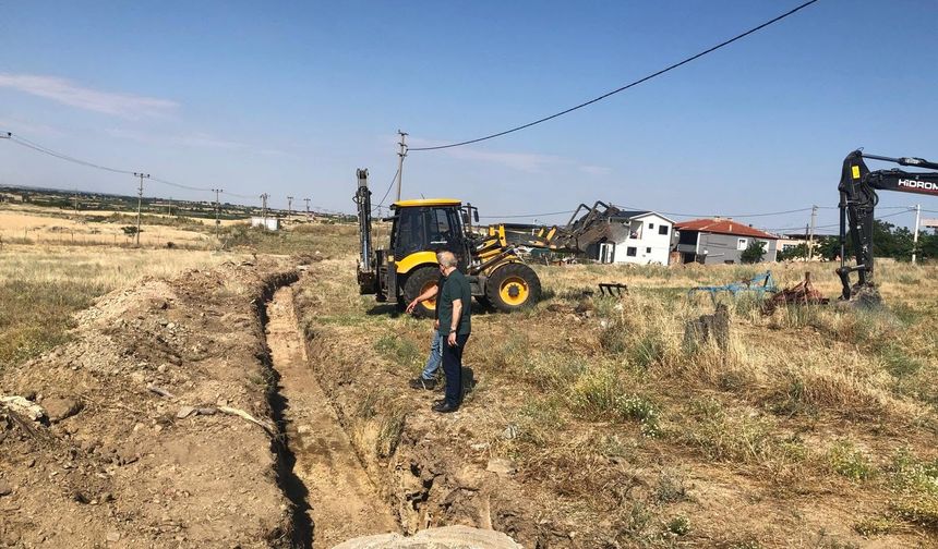 Üsküp’te Kanalizasyon Şebeke Çalışmaları Başladı