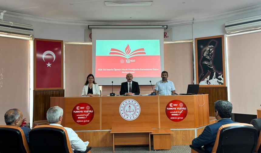 Kırklareli’nde Müdürler LGS Öncesinde Toplandı