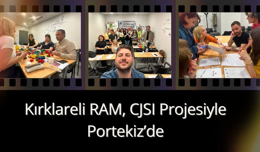 Kırklareli RAM, CJSI Projesiyle Portekiz’de