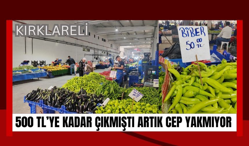 Kırklareli; 500 TL’ye Kadar Çıkmıştı Artık Cep Yakmıyor