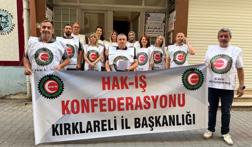 HAK-İŞ Kırklareli İl Başkanlığı: “15 Temmuz’u Unutmadık, Unutmayacağız, Unutturmayacağız”