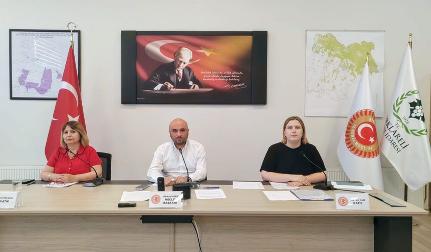 Kırklareli İl Genel Meclisi Toplantıları Devam Ediyor
