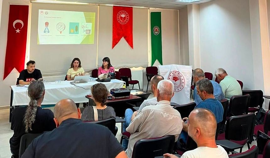 Kırklareli; Çiftçilere Bitki Koruma Ürünleri Uygulama Eğitimi