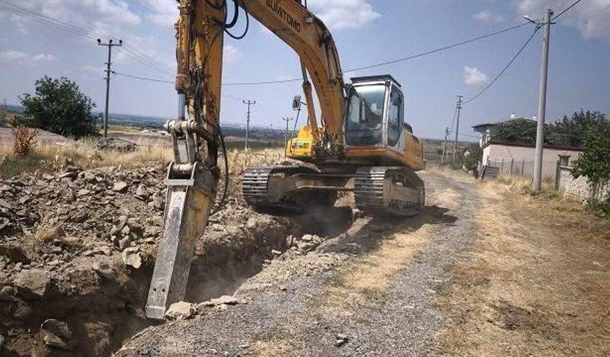 Üsküp’te Altyapı Çalışmaları Devam Ediyor