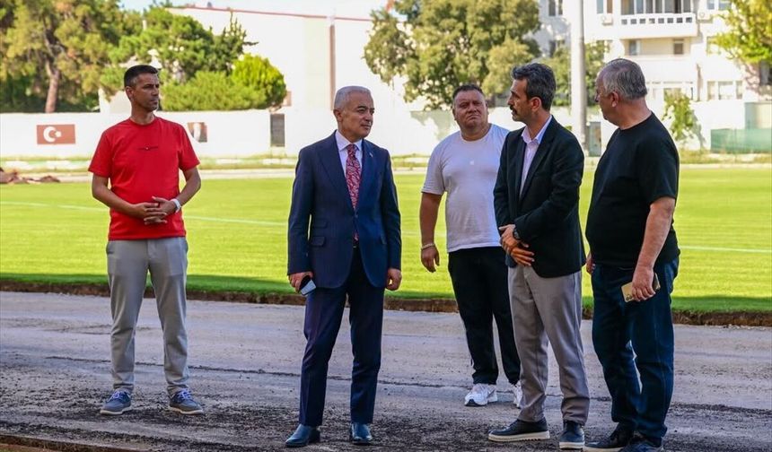 Vali Turan, Atatürk Stadyumu Yenileme Çalışmalarını İnceledi