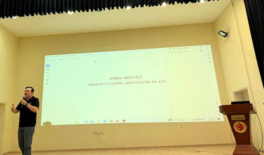 Vize’de Yangınlara Karşı Alınan Önlemler Değerlendirildi