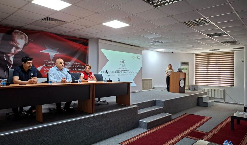 Kırklareli’nde Hastalıktan Ari İşletmeler Bilgilendirme Toplantısı Yapıldı