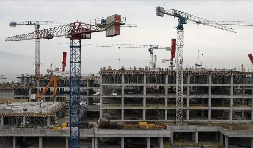 İnşaat Üretimi Yıllık Yüzde 3 Azaldı