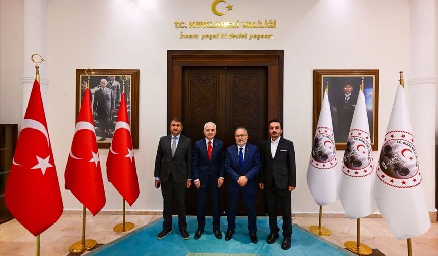 Vali Turan, 15 Temmuz Derneği Başkanı Turunç'u Ağırladı