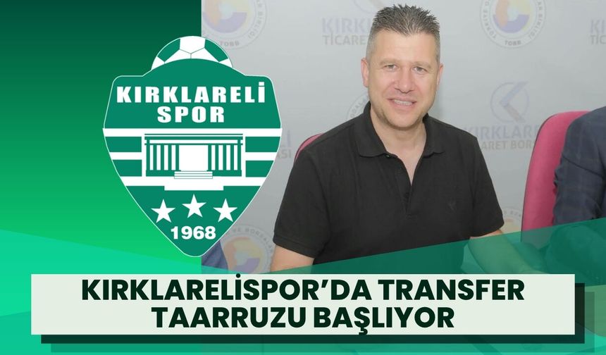Kırklarelispor'da Transfer Taarruzu Başlıyor