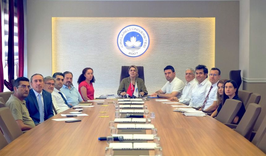 KLÜ’de Yönetim Kurulu Toplandı