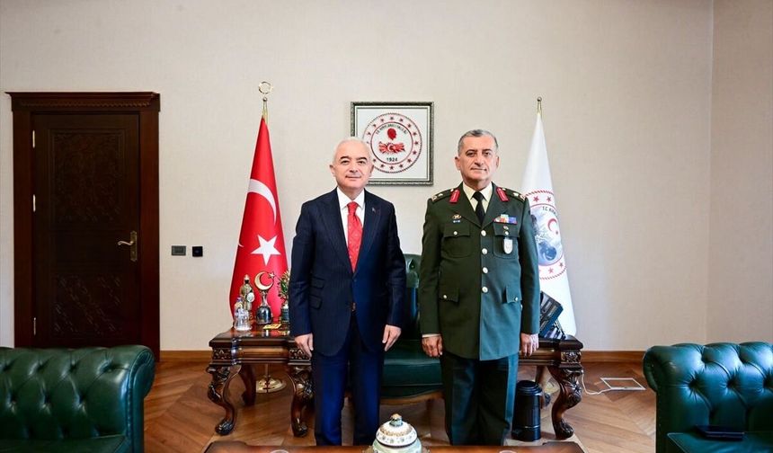 55. Mekanize Piyade Tugay Komutanı Tuğgeneral Köse'den Veda Ziyaretleri