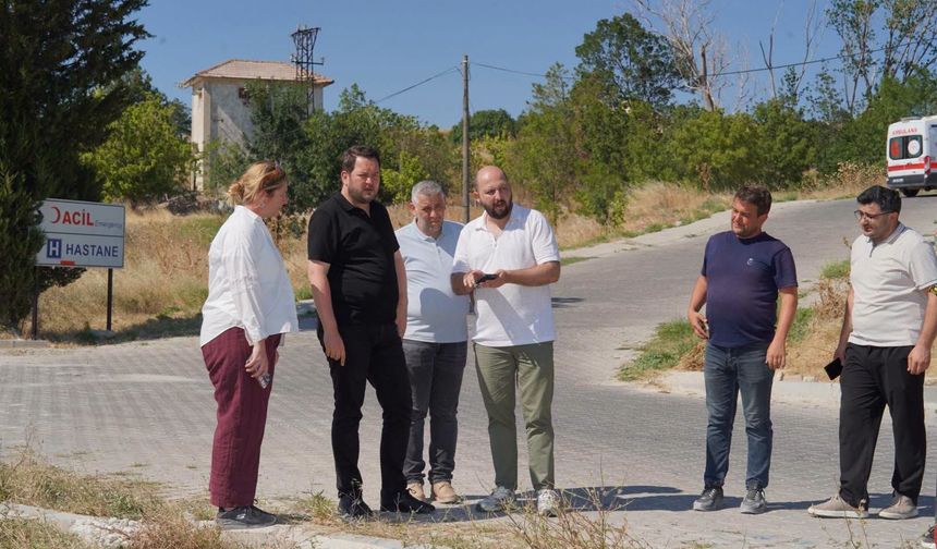 Başkan Talay Kavşak Çalışmalarını Yerinde İnceledi