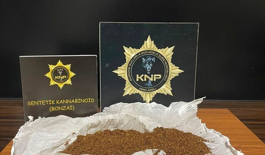 Kırklareli’nde Uyuşturucu Operasyonu: 2 Tutuklama