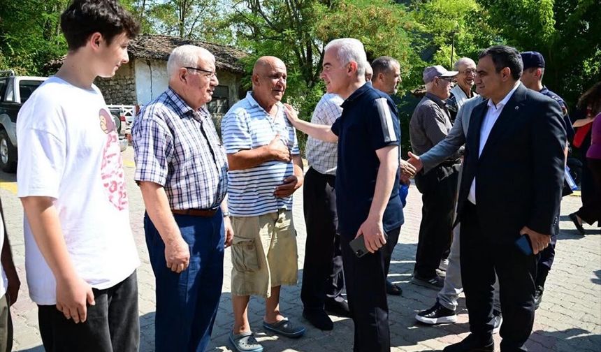 Vali Uğur Turan, Köy Ziyaretlerinde Bulundu