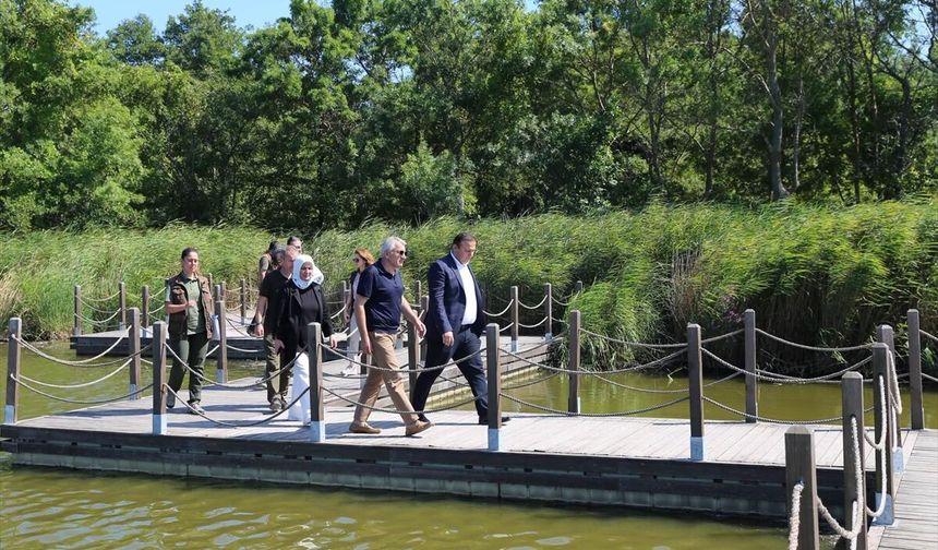 DKMP Bölge Müdürü Ulu, İğneada Longoz Ormanlarında İncelemede Bulundu