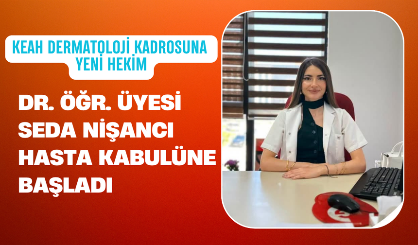 Kırklareli Eğitim ve Araştırma Hastanesi'nde Dermatoloji Kadrosuna Yeni Hekim