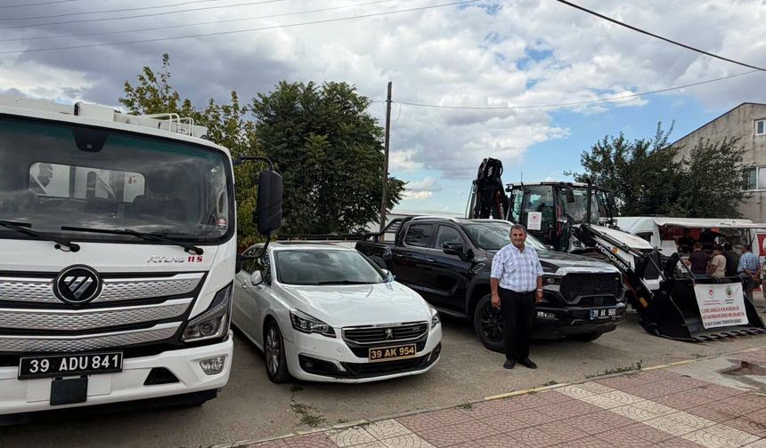 İnece Belediyesi Filosuna Yeni Araçlar Kazandırdı