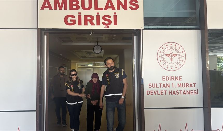 Edirne; 86 Yaşındaki Kocasını Öldürdüğü İddiasıyla Gözaltına Alındı