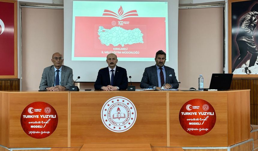 Kırklareli’nde Rehberlik ve Psikolojik Danışmanlık Hizmetleri Görüşüldü