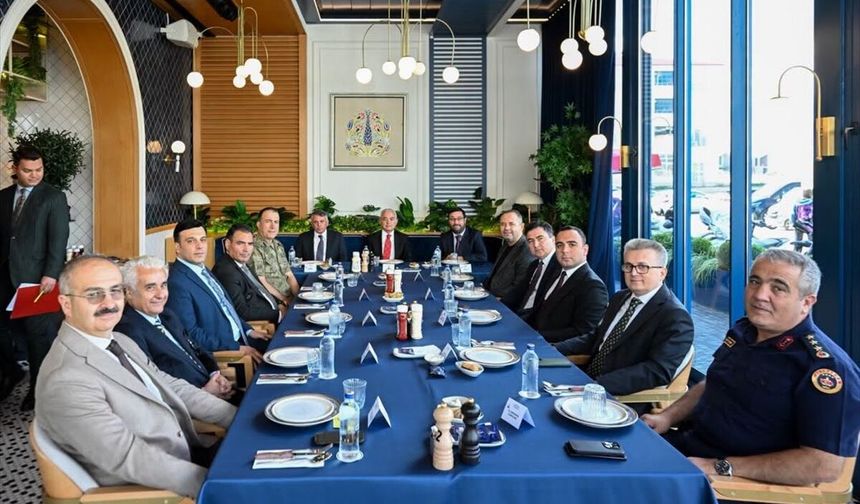 Vali Uğur Turan, Veda Programına Katıldı