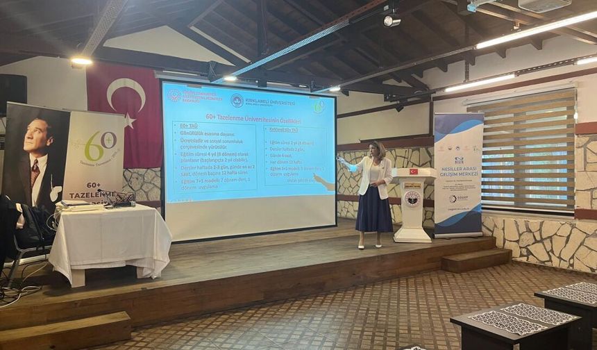 Kırklareli 60+ Tazelenme Üniversitesi’nde 2026-2027 Eğitim-Öğretim Yılı Başladı