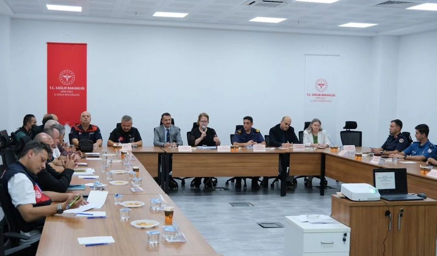 Kırklareli’nde Saha Tatbikatı Ön Hazırlık Toplantısı Gerçekleştirildi