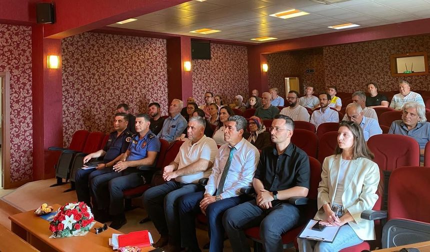 Pınarhisar’da Okul Güvenliği Toplantısı Düzenlendi