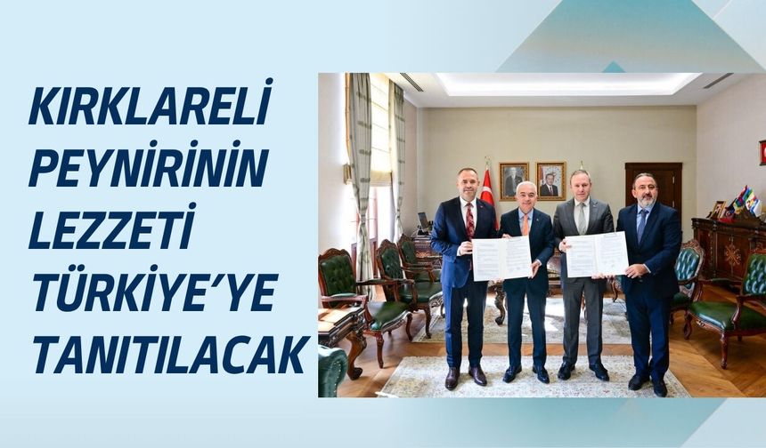 Kırklareli Peynirinin Lezzeti Türkiye’ye Tanıtılacak